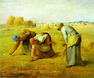 Millet: Kalszszedk (1857, Prizs)