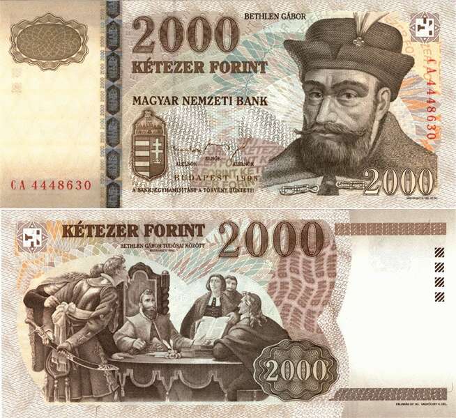 2000 forint (1998-) 