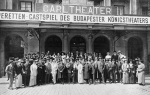 A Kirly Sznhz trsulata 1913-ban Bcsben a Carltheaterben vendgszerepelt