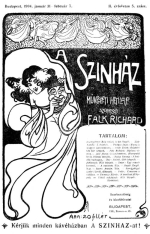 A Sznhz cm mvszeti hetilap cmlapja. 1904.