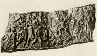 13. Részlet a Traianus-oszlopról: harci jelenet