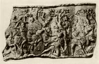 15. Rszlet a Traianus-oszloprl: Decebalus halla