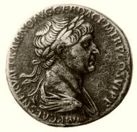 16. Traianus császár éremképe