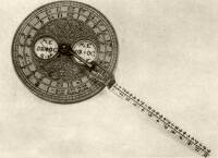180. Schinzeug (kompaszos szögmérő) a nagyszebeni volt evangélikus gimnáziumból, 1580 körül