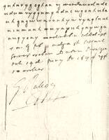 211. 1. Rkczi Gyrgy rejtjeles levele fihoz, 1644. jnius 14. reggel 10 ra