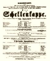 442. Farkas Jzsef szntrsulatnak ktnyelv a brassi sznlapja, 1847