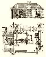 529. A rgi technika a kiszemben. Torocki ver metszete s alaprajza, 1898