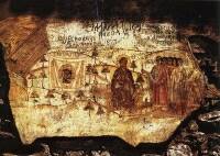 94. Rszlet a priszlopi grgkeleti romn templom kls falkpeirl, 18. szzad