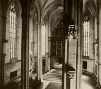 21. Hallenchorraum der evangelischen Kirche von Mhlbach, zweite Hlfte des 14. Jahrhunderts