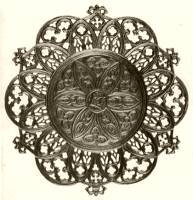 90. Gueiserne Zierschale aus Reschitza, Mitte des 19. Jahrhunderts