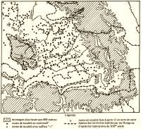  Agglomrations hongroises en Transylvanie au milieu du XIII