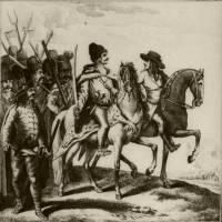 64. Horea et Cloşca à la tête de leurs troupes. Taille-douce, milieu des annes 1780