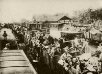 114. Train de rfugis à Brass, fin d’août 1916