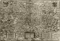 37. Carte de la Transylvanie par J. Honterus, 1532