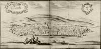 56. Beszterce vu de Sud. Lavis de Conrad von Weiss, 1735