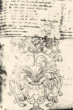 1. A kolozsvri asztalosok szmadsknyvnek egy oldala (17. sz. dereka)