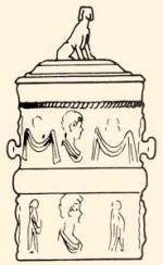 Cserépbödön domborműves díszítéssel (Hódmezővásárhely, 19. sz. második fele) Bp. Néprajzi Múzeum