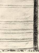 1. Karcsonyi abrosz rszlete, vastagabb fehr fonllal mintzott (19. sz., Kapuvr, Gyr-Sopron m.)