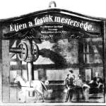 A soproni kkfestk szllsjelz tblja (1862) Sopron, Liszt Ferenc Mzeum