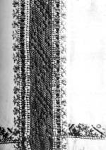 Ingujj „kötés”-sel díszítve (Mezőség, v. Kolozs m.) Bp. Néprajzi Múzeum