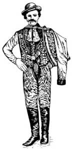Egri férfi ellenzős nadrágban 1854-ből