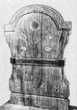 Szktmla, fa- s spanyolviasz berakssal, keresztezd szr virgcsokorral (Szentgl, Veszprm m., 1848) Bp. Nprajzi Mzeum