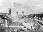 A debreceni piac utca (Metszet 1861-bl)
