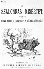 Tréfás mese ponyvakiadásának címlapja (1888)