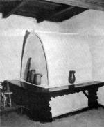 Kemence az elbbi szobban, az ajt melletti szgletben (Martos, v. Komrom m., 1981)