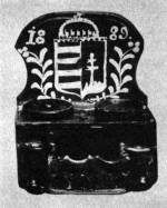 Tintatartó. Maksa Mihály tálas munkája (Hódmezővásárhely, Csongrád m., 1889) Bp. Néprajzi Múzeum