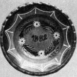 1. Tnyr, vrs alapon rkzott dsztssel, szle zld (Cserpfalu, Borsod-Abaj-Zempln m., 1882) Bp. Nprajzi Mzeum