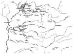 25. térkép. A román vándorpásztorok legelőterületei és piacai