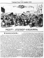 336. „Pesti József-vásárra” című cikk a Vasárnapi újságból, 1859 (12. sz.)
