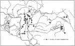 2. térkép. A regölés szöveg- és dallamváltozatainak elterjedése a magyar nyelvterületen (Barna Gábor nyomán)
