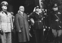 Teleki Pál és Csáky István Rómában, 1941