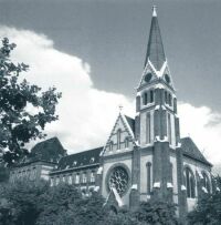 Neogtikus stlusban plt a fasori evanglikus templom (1905)
