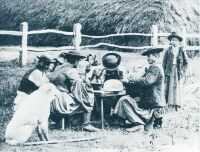 Csiksok s psztorok a Hortobgyon, 1900 krl