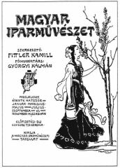 Prenoszil Sndor tervezte cmlap a Magyar Iparmvszet c. folyirat szmra (Bp., 1904)