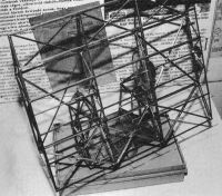 Az 1946. vi magyar Hold-radar ksrlet antennjnak makettje