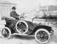 Csonka Jnos, az ltala szerkesztett els magyar kiskocsin (1910)