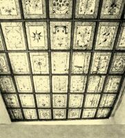 220. Church ceiling with painted panels