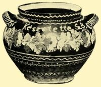 317. Bowl Made by Mrs. B. Szkircsk, Master of Folk Art