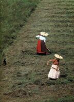VI. Hay-making women 