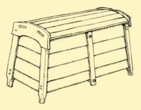 Fig. 178. Hewn chest, called 