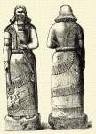 137. Assurnasirpal szobra (Nimrud).