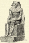 186. Chepren szobra (Kairo).