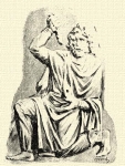 224. Decebalus halla Trajanus oszlopn (Roma).