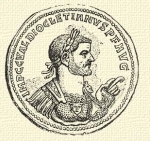 231. Diocletianus, bronzérem.