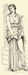 376. Medea. Herculaneumi falkép (Nápoly)