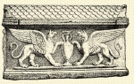 408. Grg sarcophagus gryphusokkal